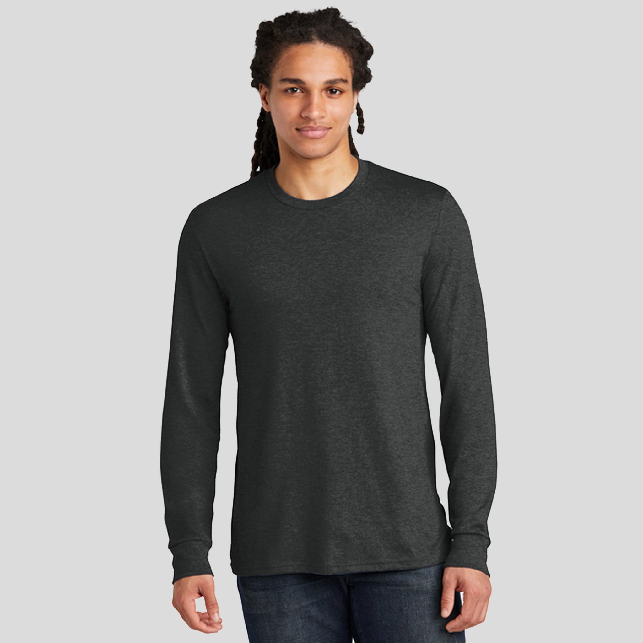 Perfect TriĀ® Long Sleeve Tee | Black Frost