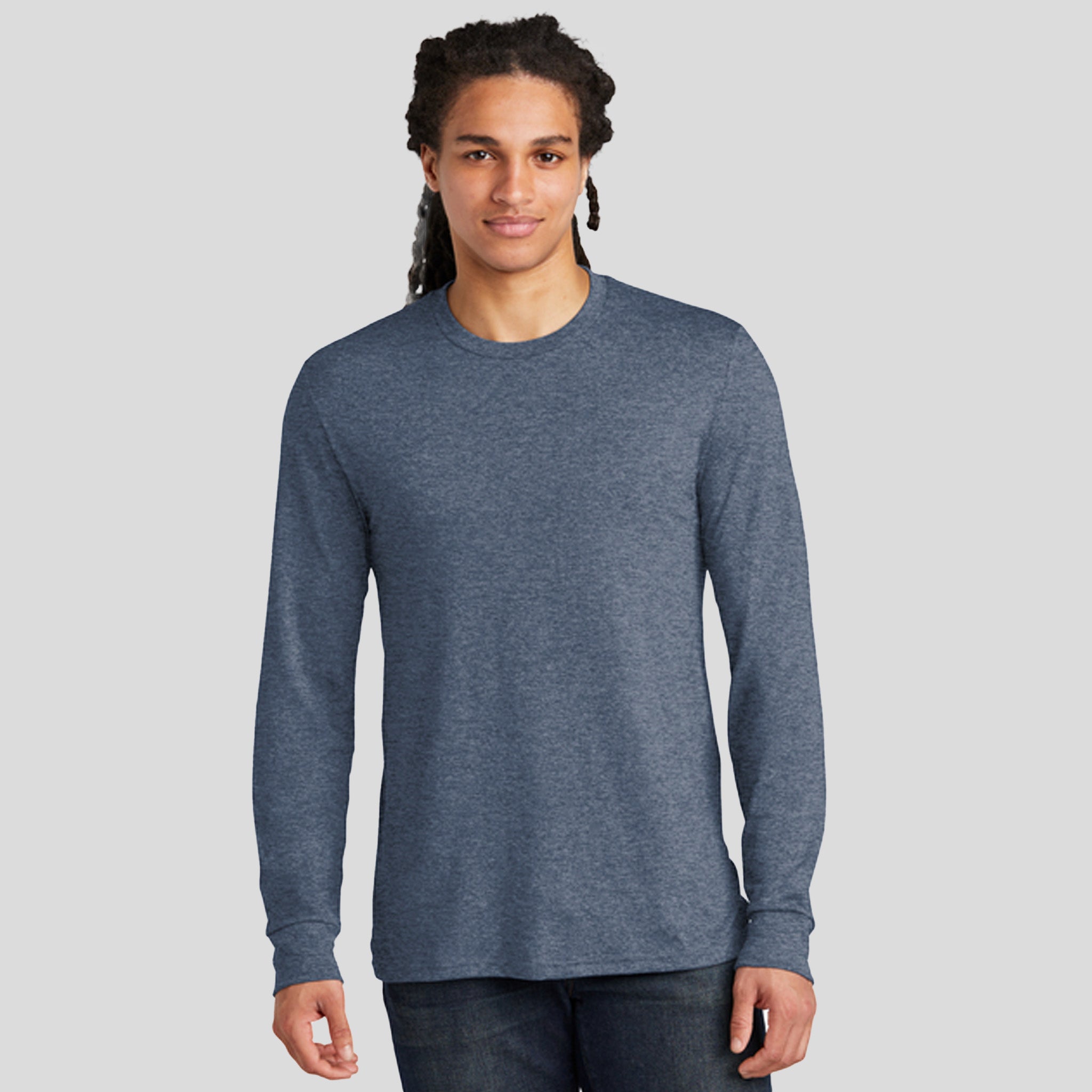 Perfect TriĀ® Long Sleeve Tee | Navy Frost