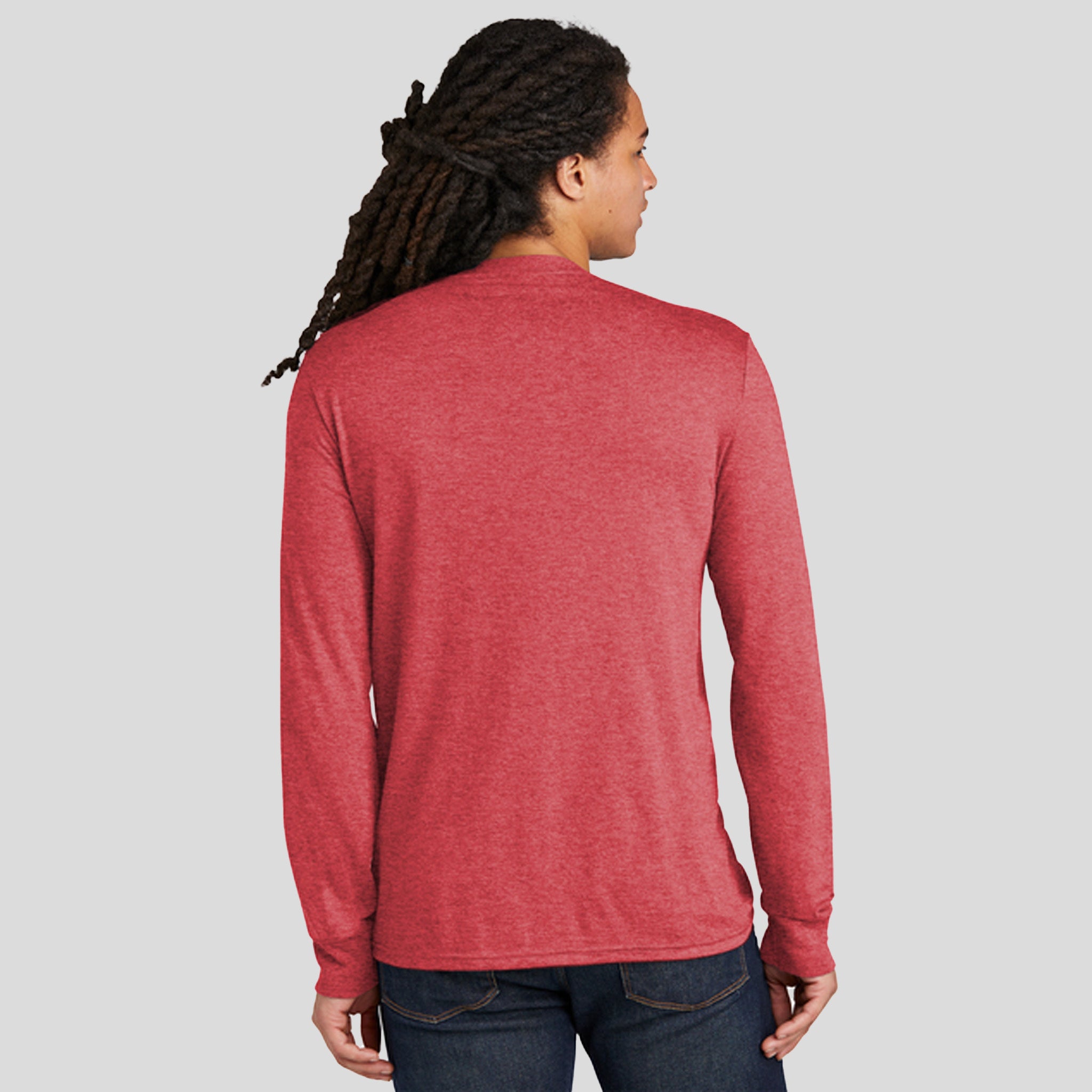 Perfect TriĀ® Long Sleeve Tee | Red Frost