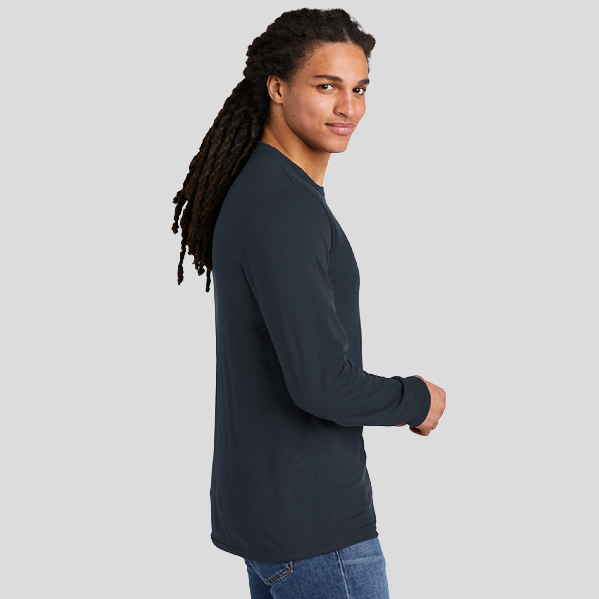 Perfect TriĀ® Long Sleeve Tee | New Navy