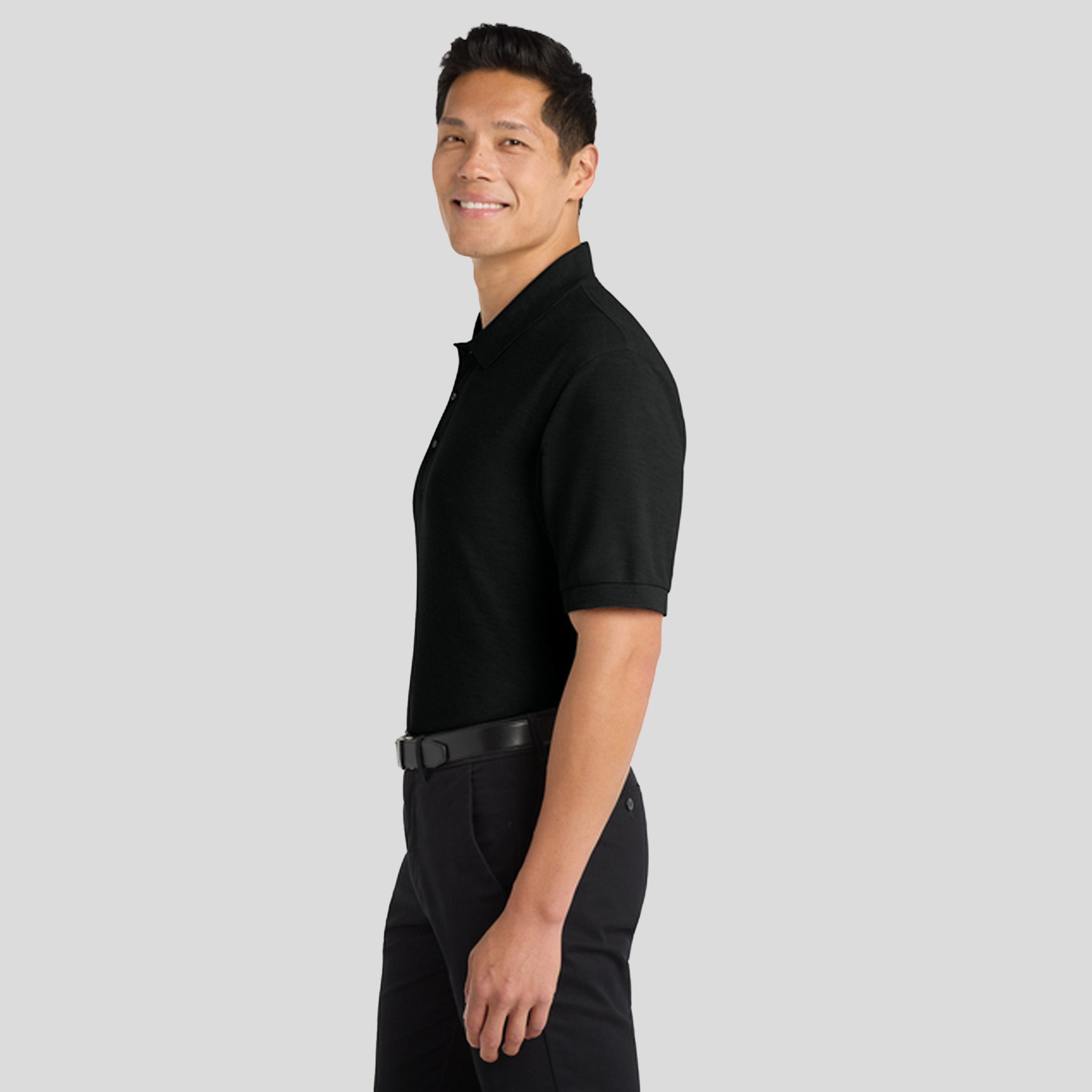 Silk Touchâ„¢ Polo | Black