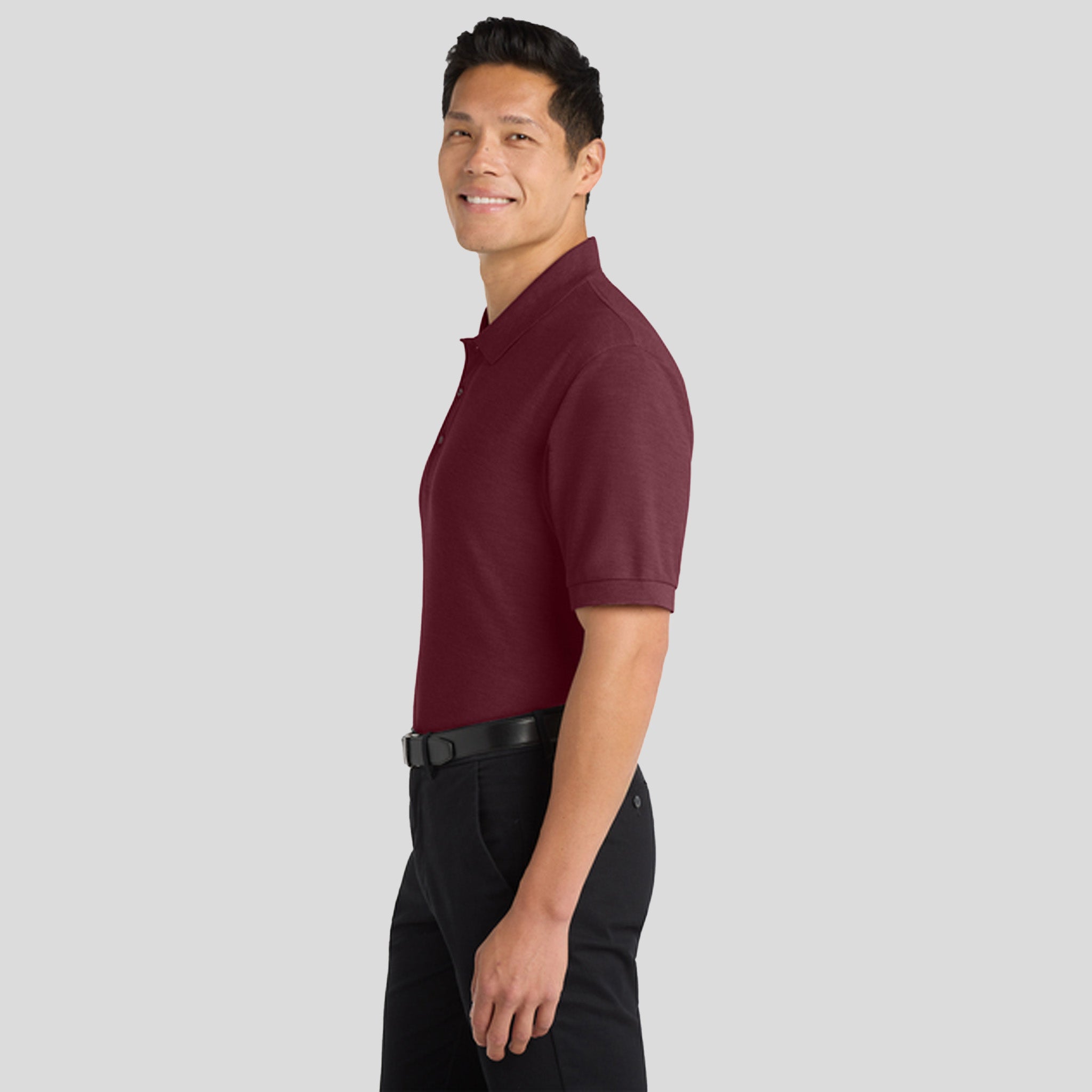 Silk Touchâ„¢ Polo | Burgundy