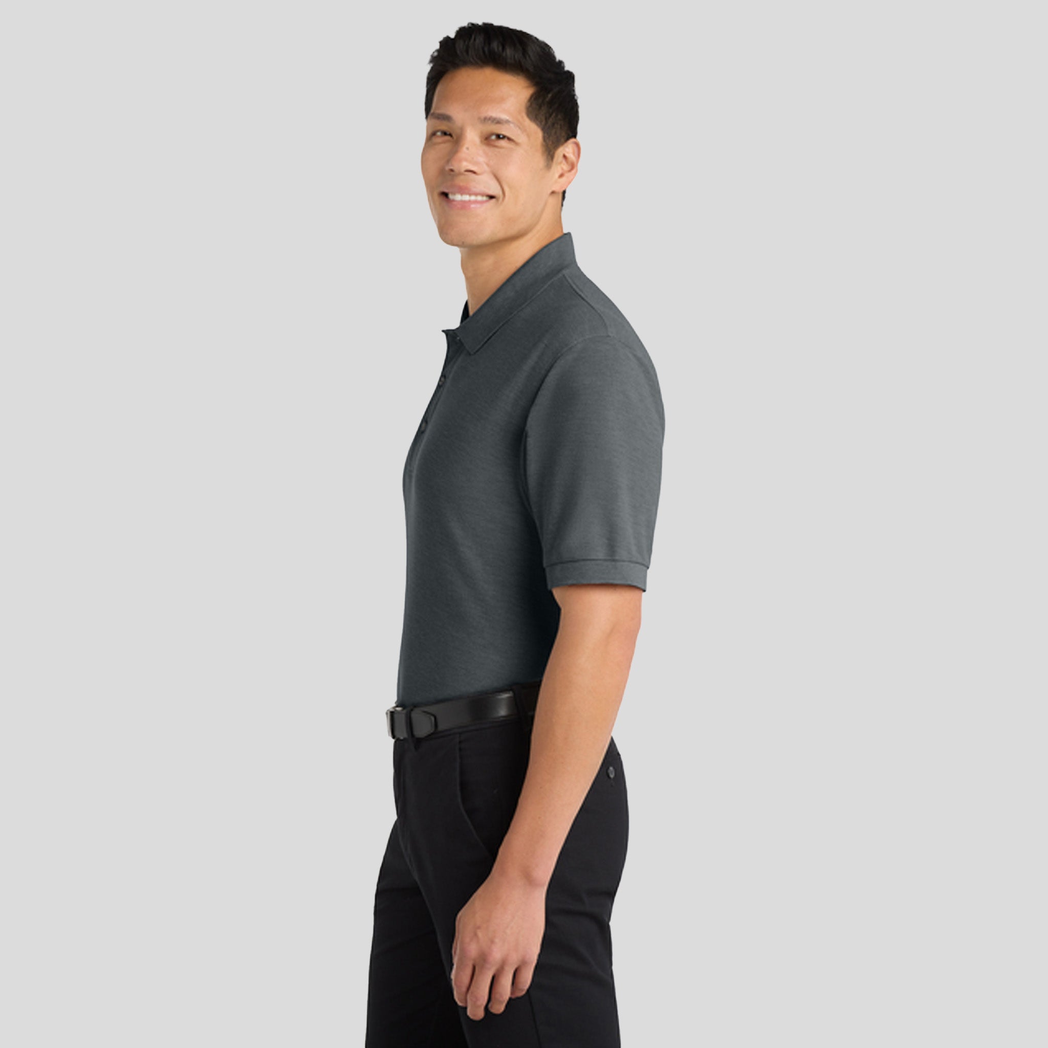 Silk Touchâ„¢ Polo | Steel Grey