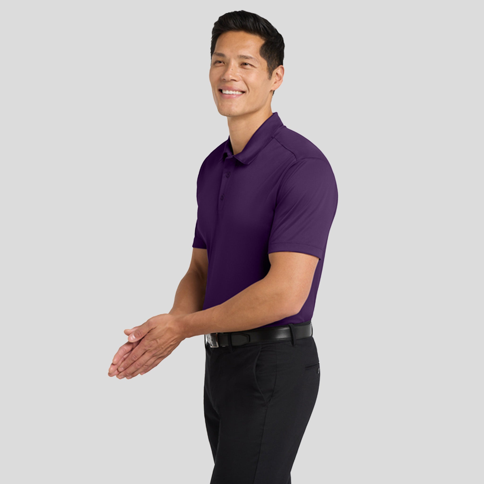 Men's Silk Touchâ„¢ Performance Polo | Bright Purple