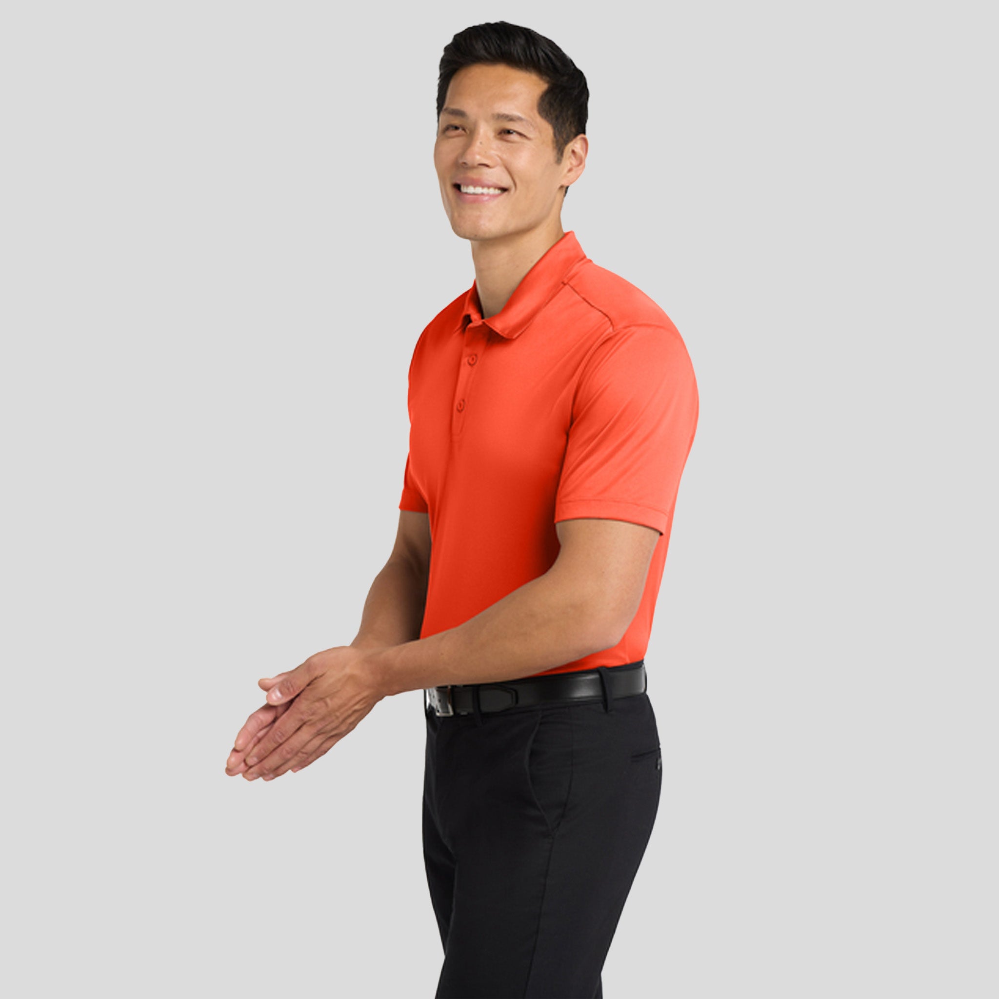 Men's Silk Touchâ„¢ Performance Polo | Neon Orange