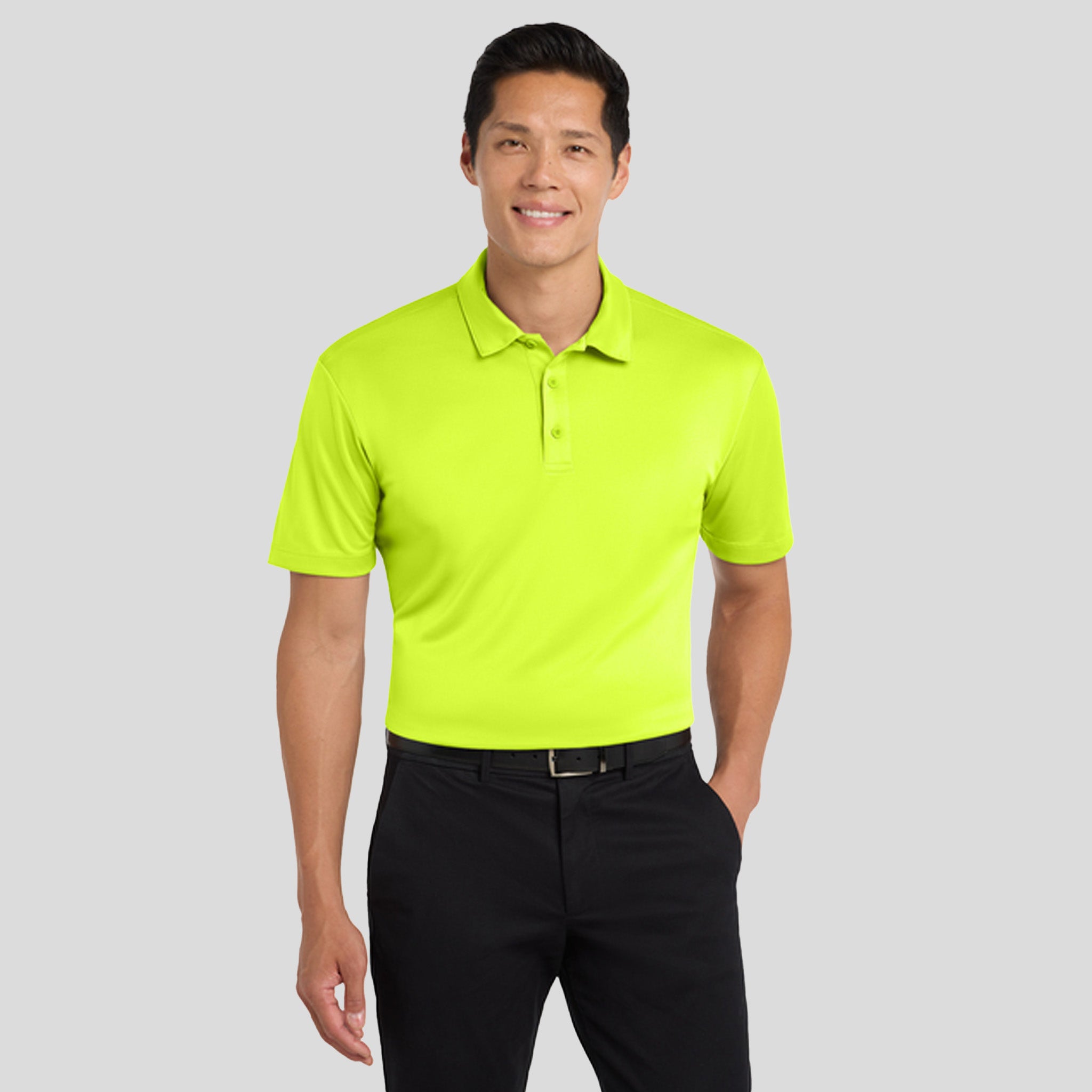 Men's Silk Touchâ„¢ Performance Polo | Neon Yellow