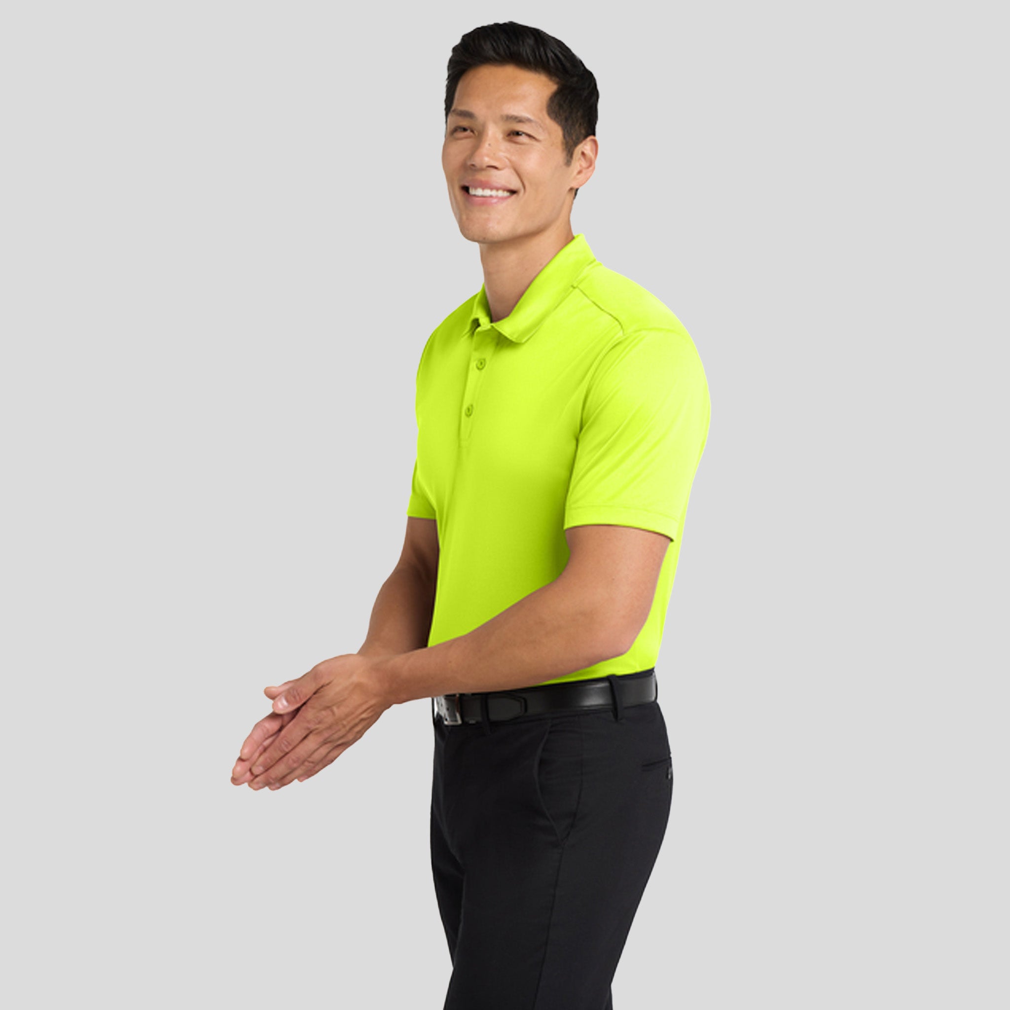 Men's Silk Touchâ„¢ Performance Polo | Neon Yellow
