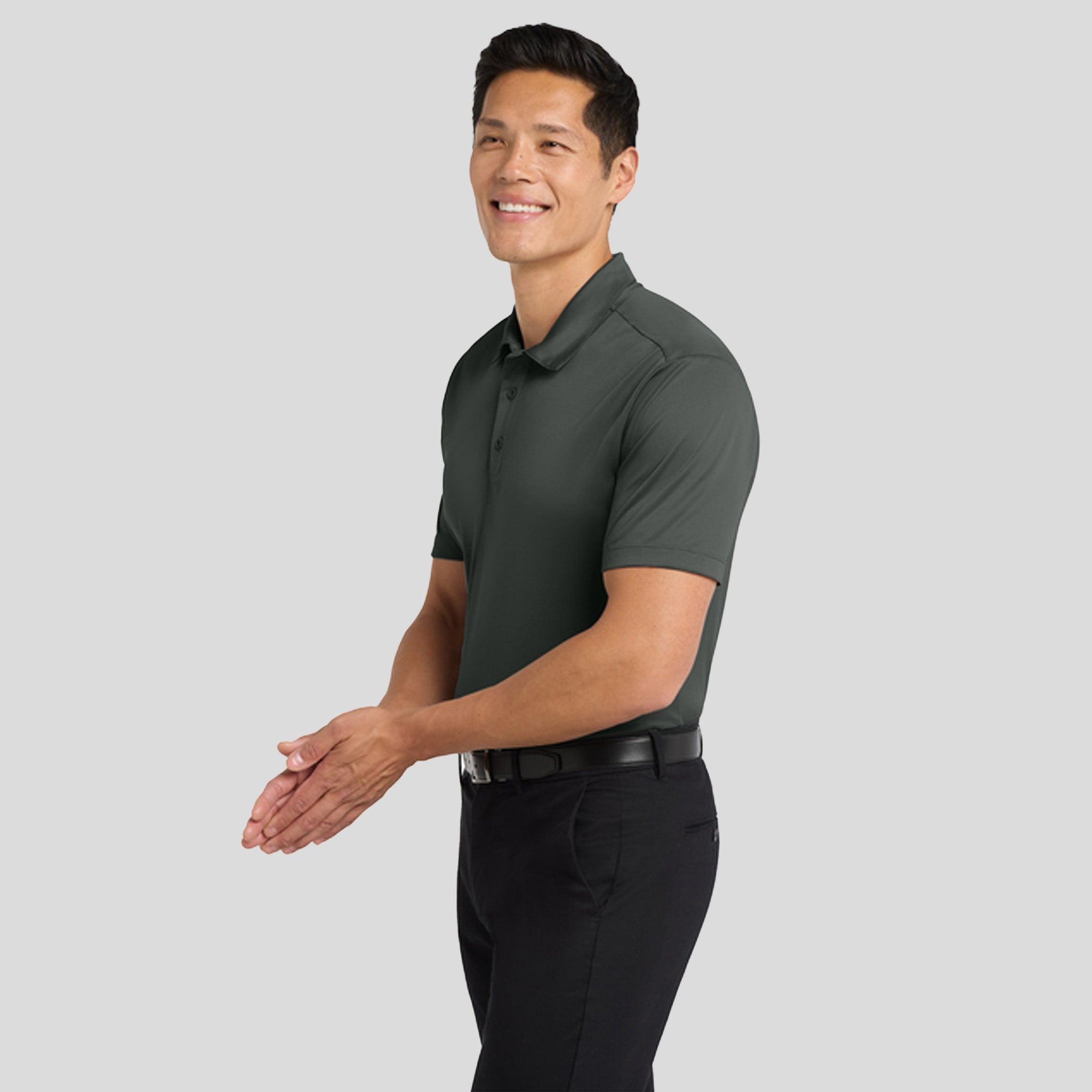 Men's Silk Touchâ„¢ Performance Polo | Steel Grey