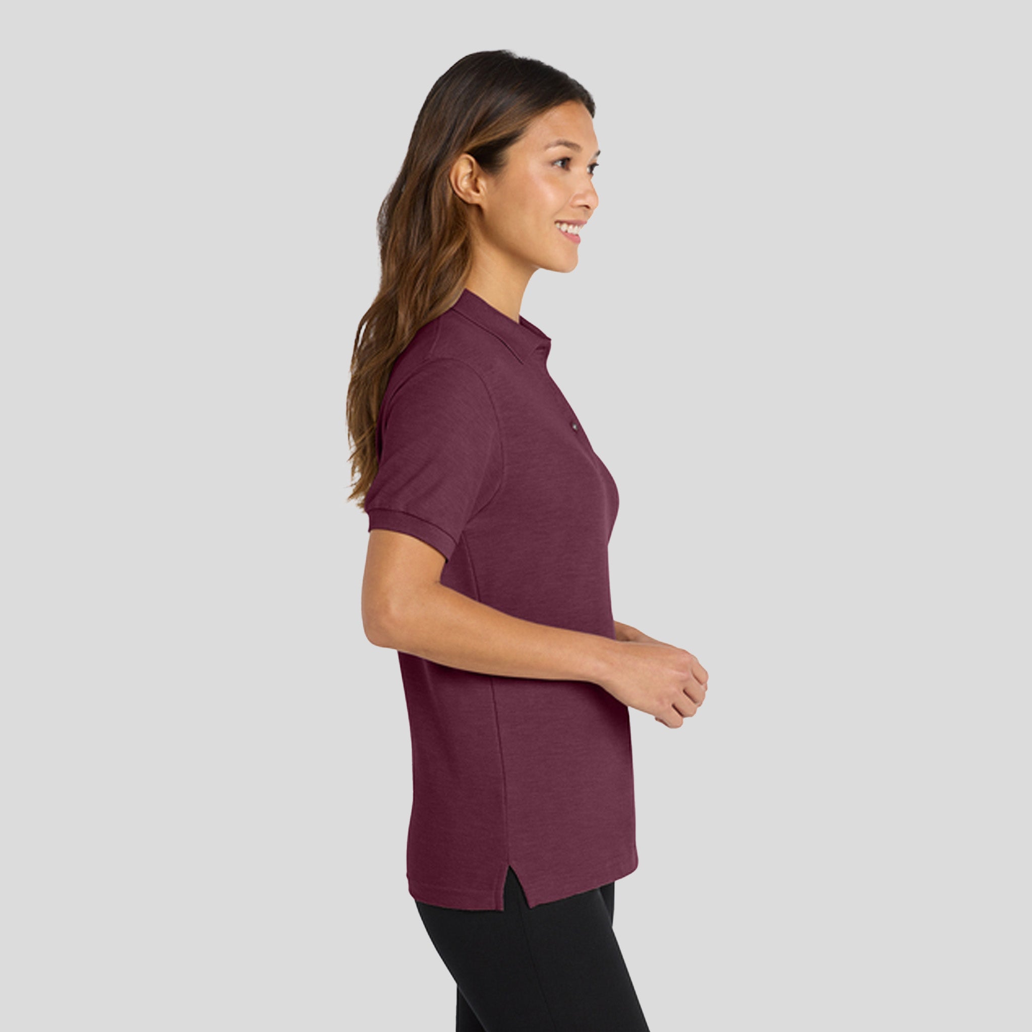 Women's Silk Touchâ„¢ Polo | Burgundy