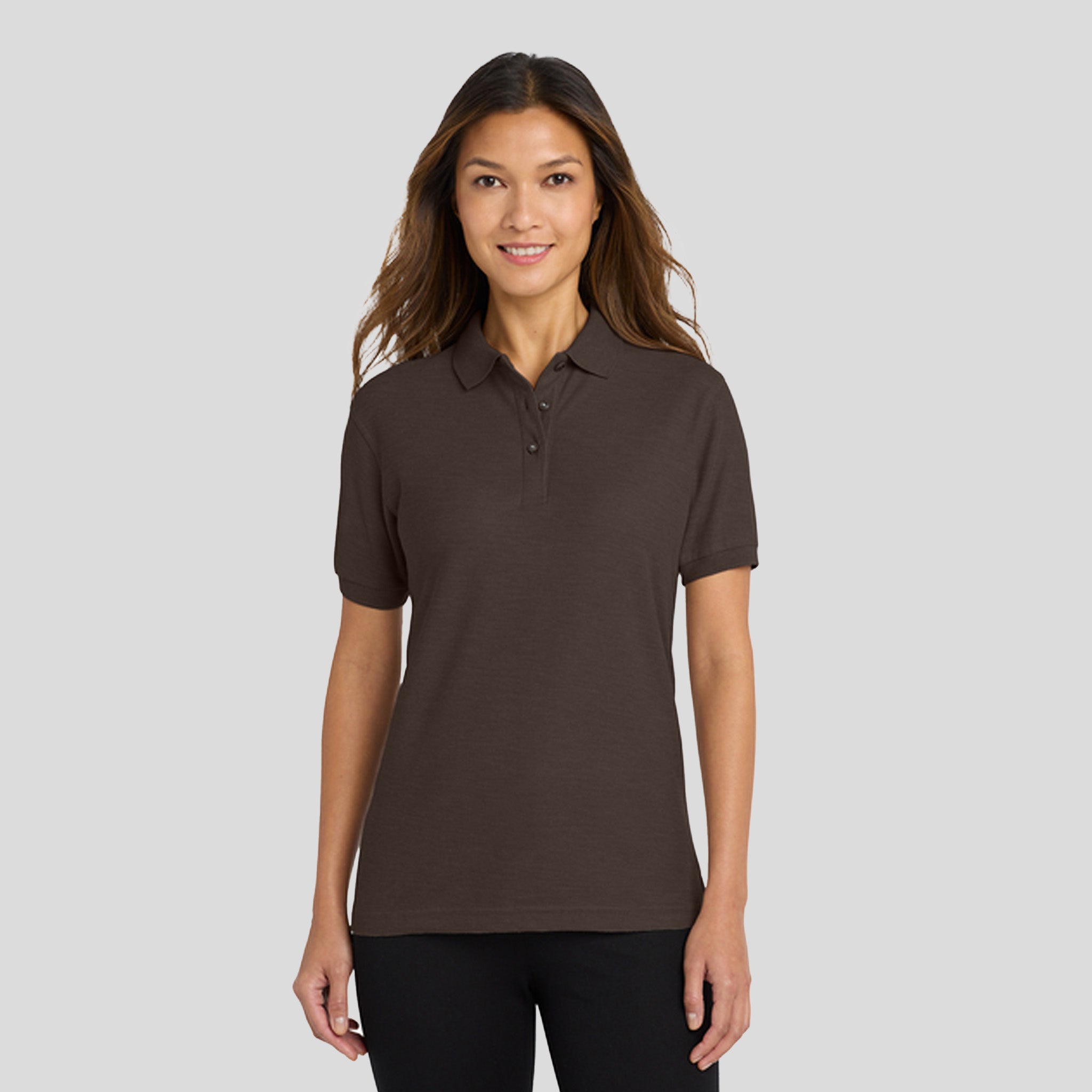 Women's Silk Touchâ„¢ Polo | Coffee Bean