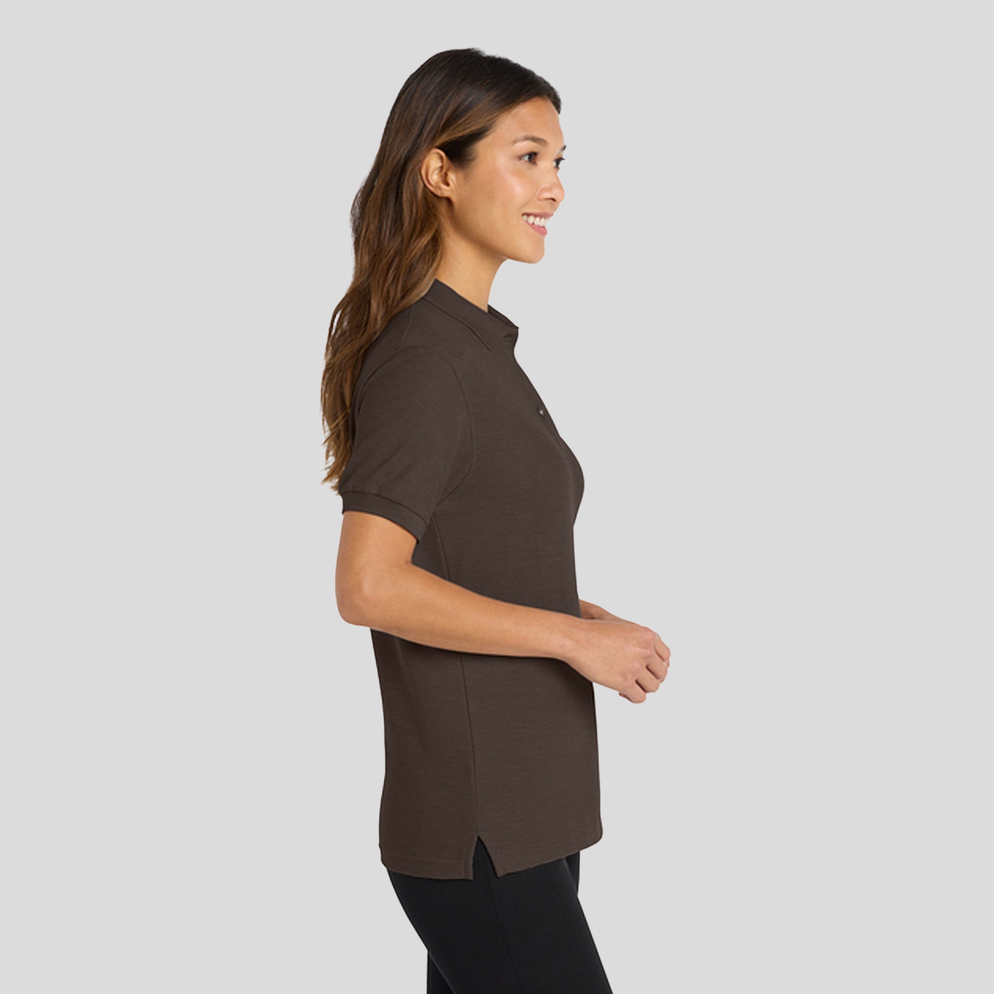 Women's Silk Touchâ„¢ Polo | Coffee Bean