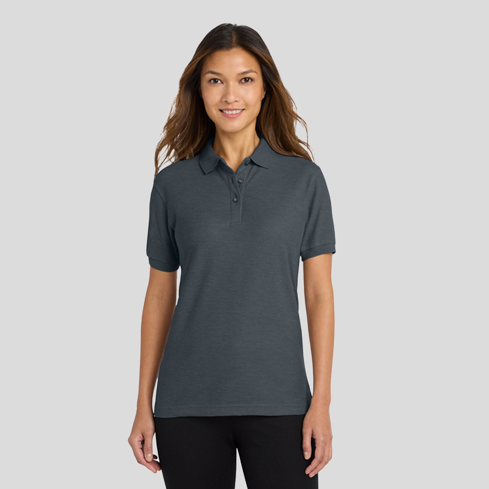 Women's Silk Touchâ„¢ Polo | Steel Grey