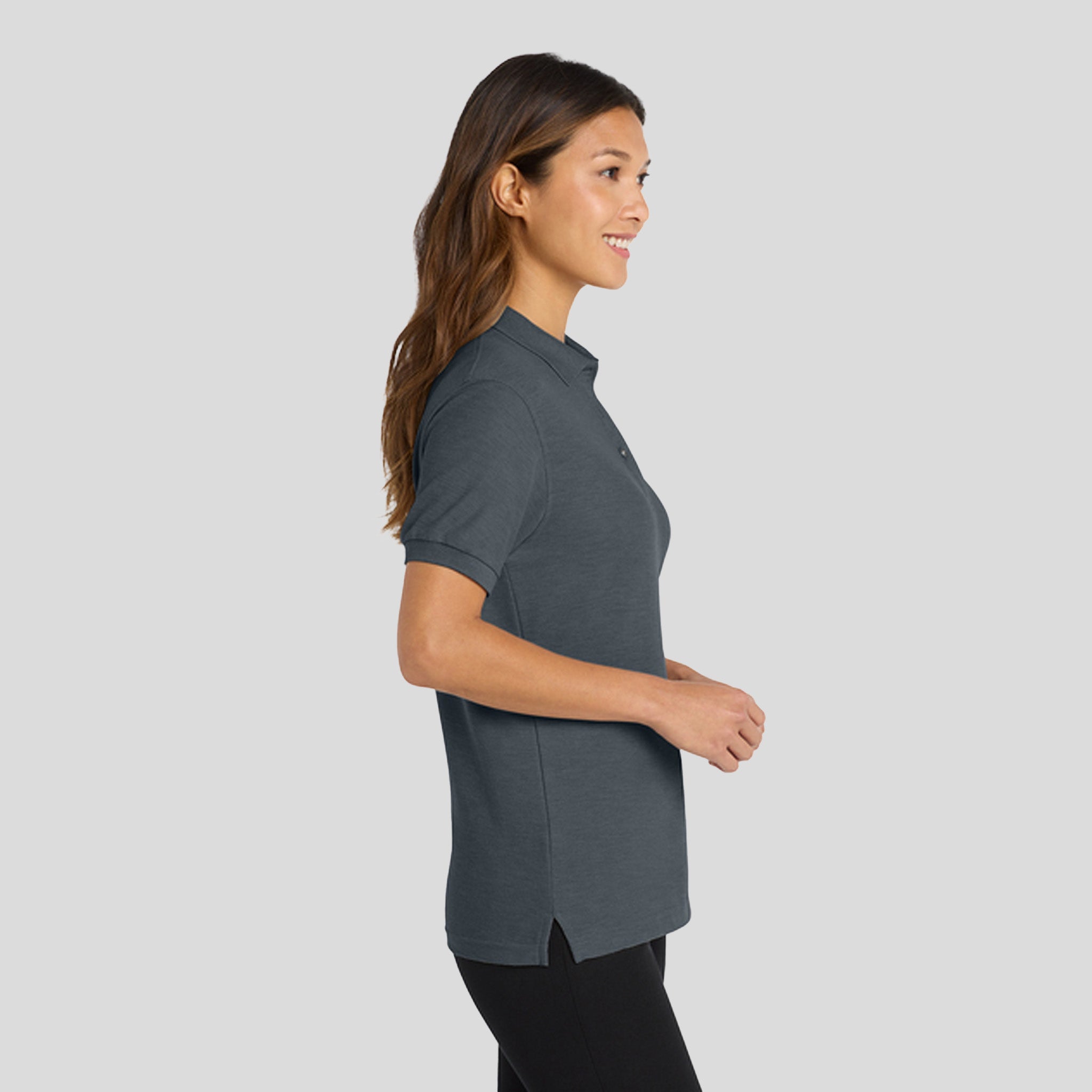Women's Silk Touchâ„¢ Polo | Steel Grey
