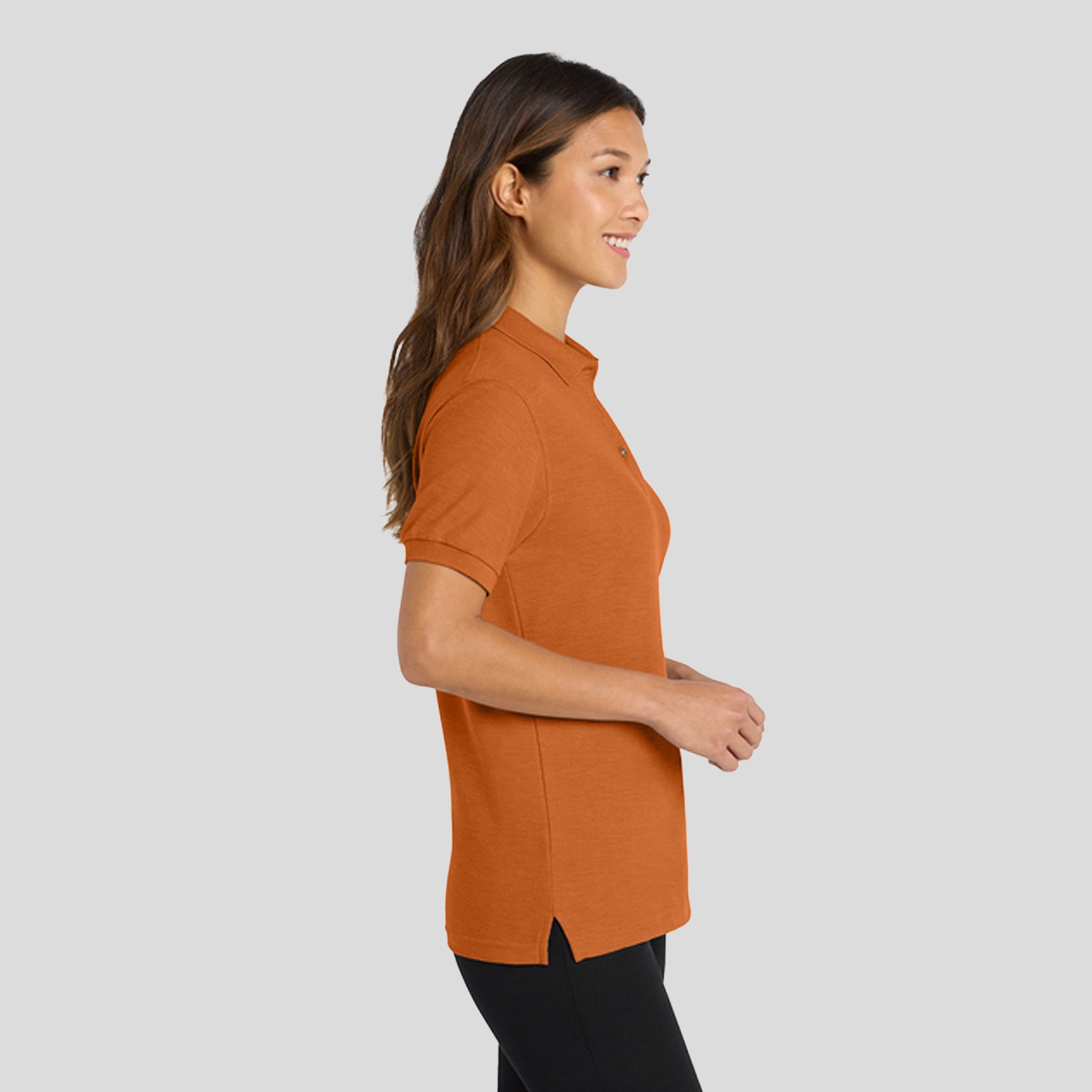 Women's Silk Touchâ„¢ Polo | Texas Orange