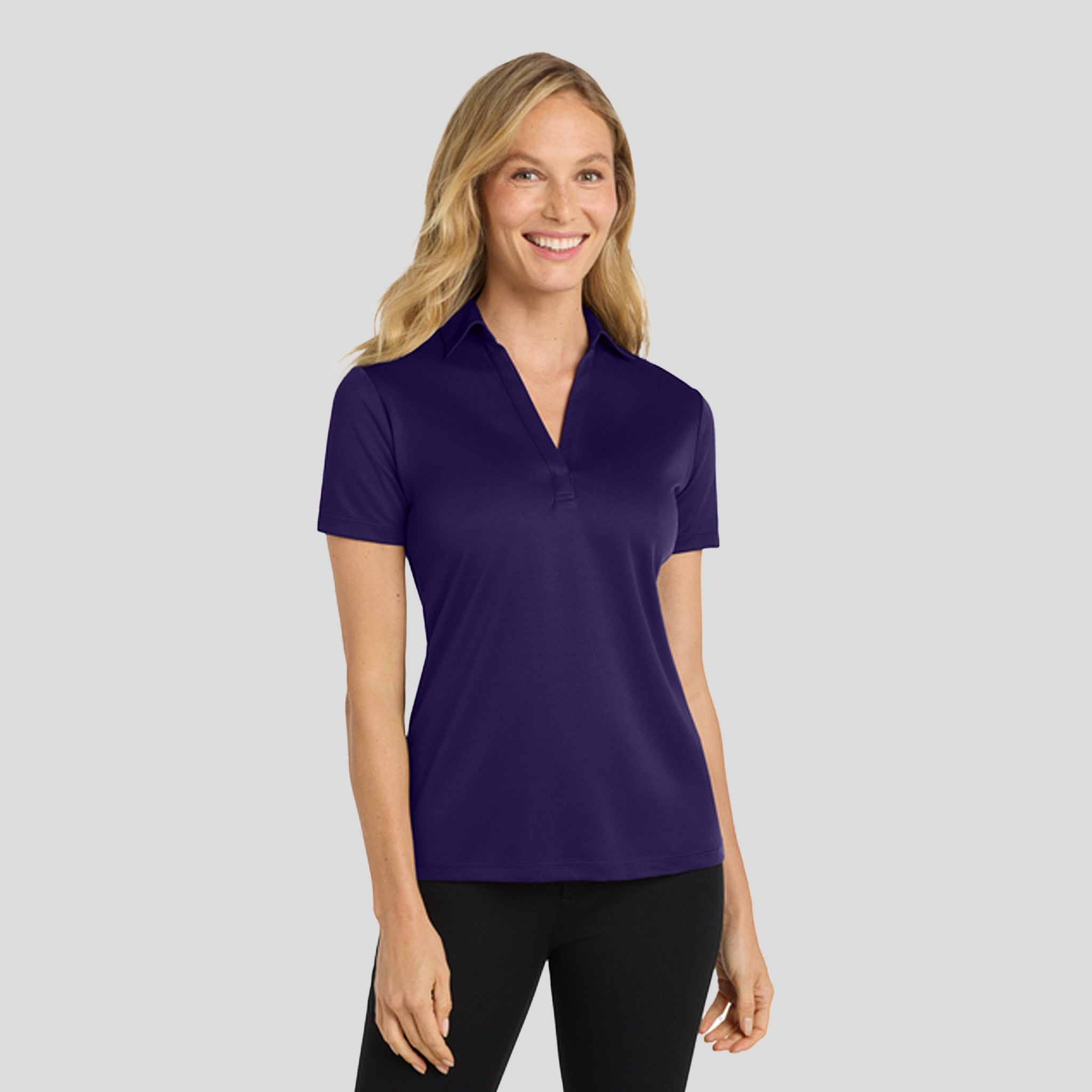 Women's Silk Touchâ„¢ Performance Polo | Bright Purple