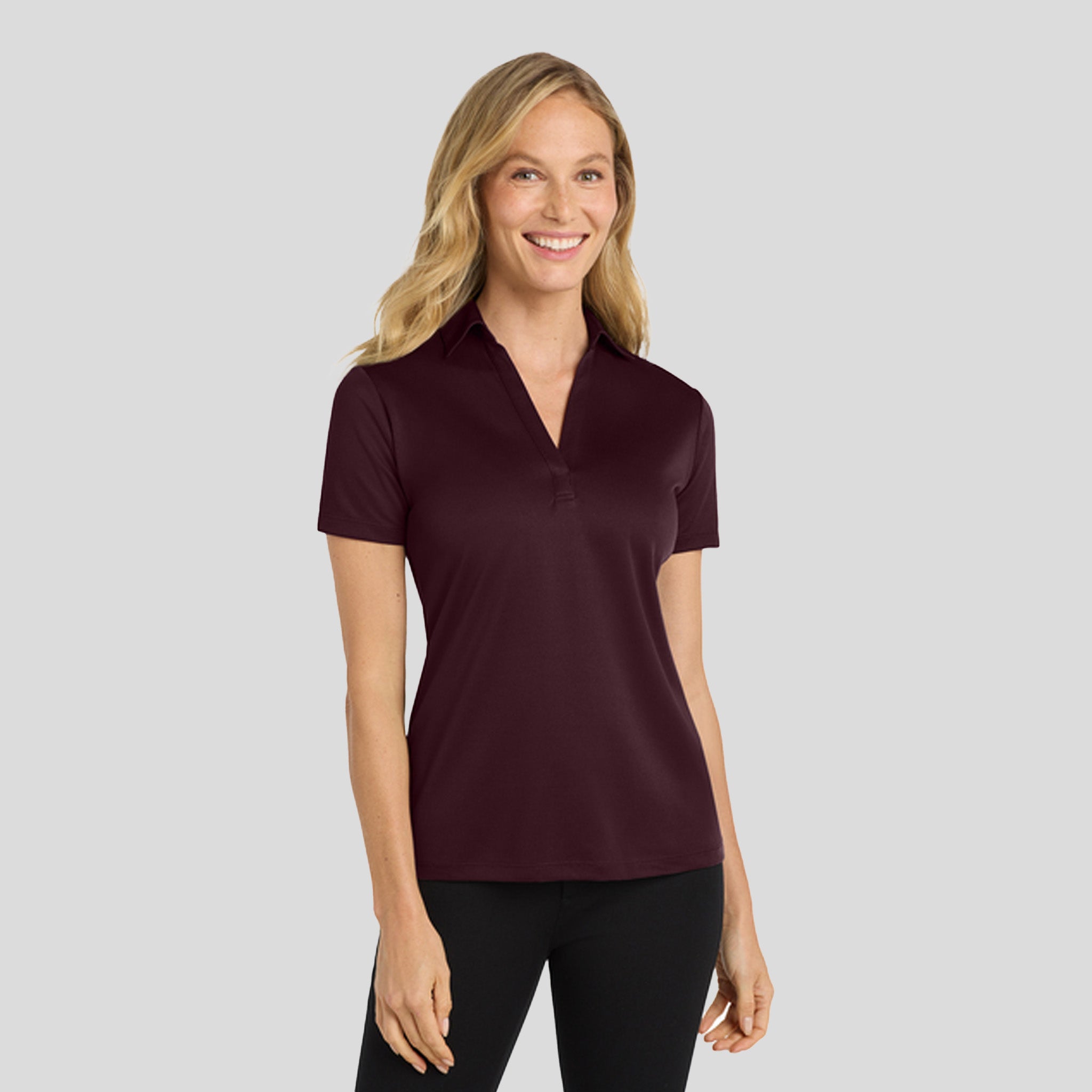 Women's Silk Touchâ„¢ Performance Polo | Maroon