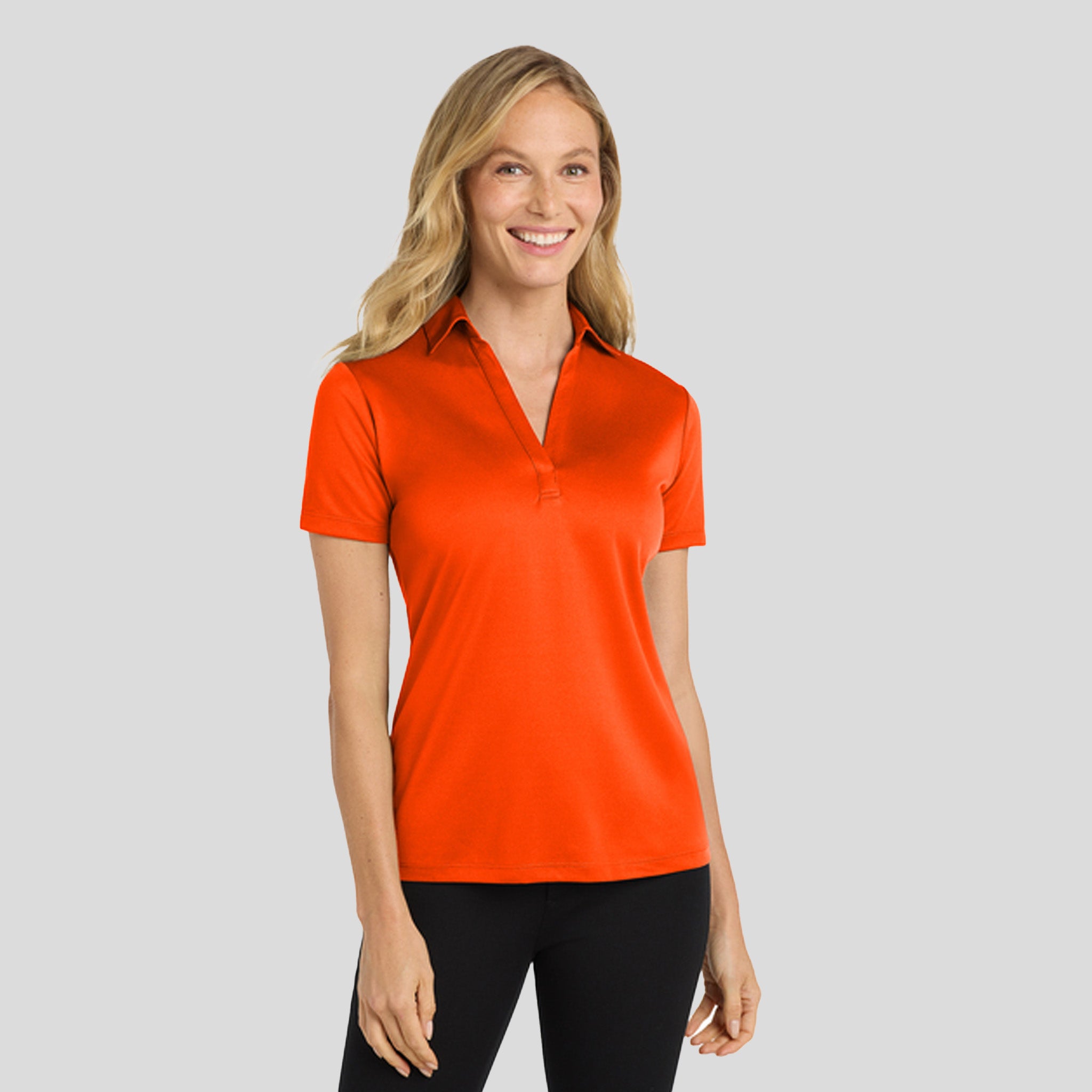 Women's Silk Touchâ„¢ Performance Polo | Neon Orange