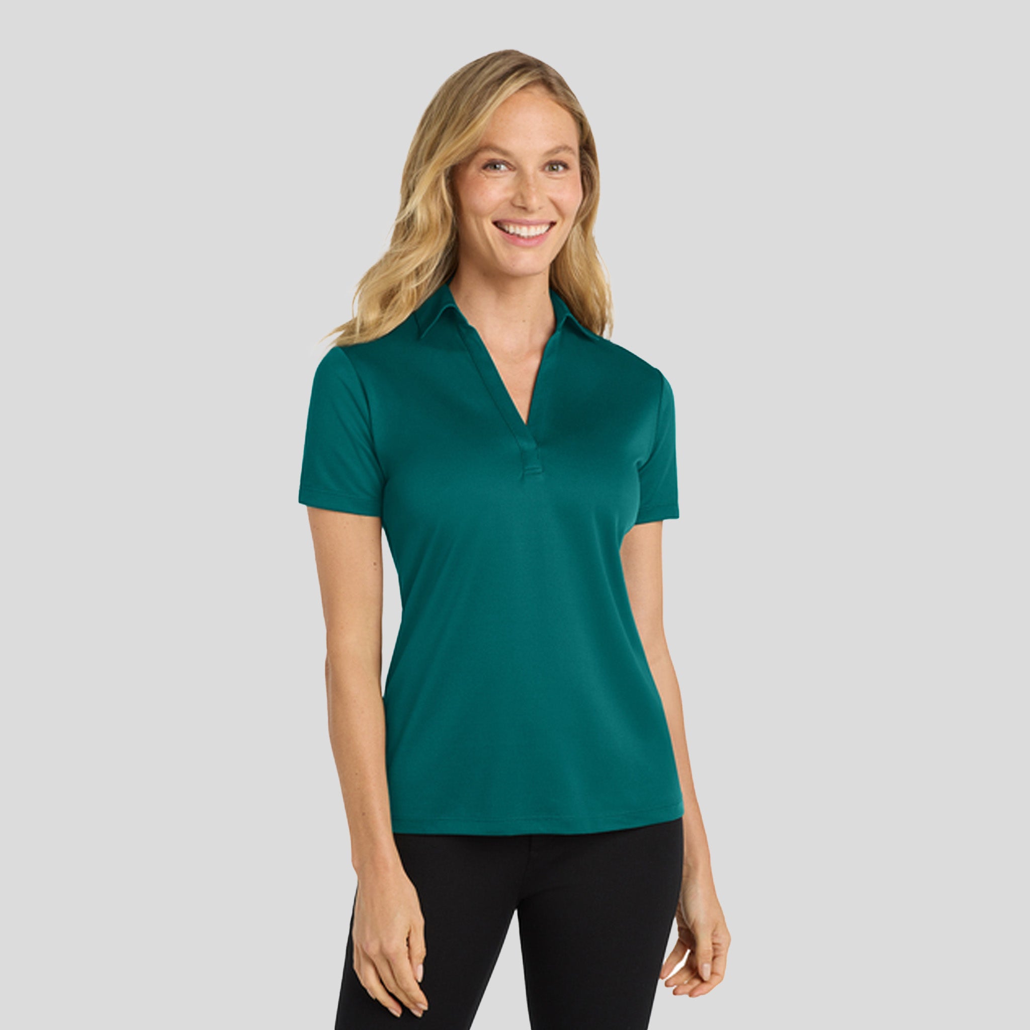 Women's Silk Touchâ„¢ Performance Polo | Teal Green