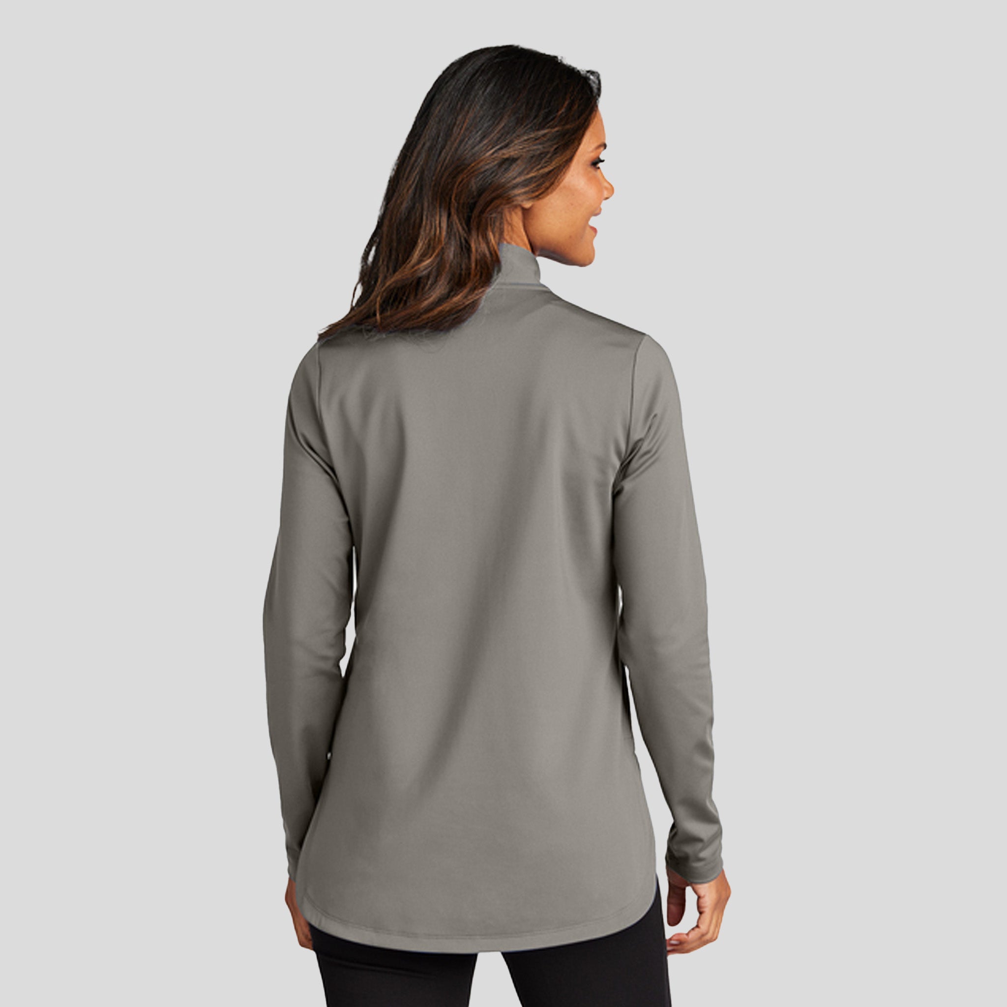 Women's C-FREEĀ® Double Knit 1/4-Zip | Smoke Grey