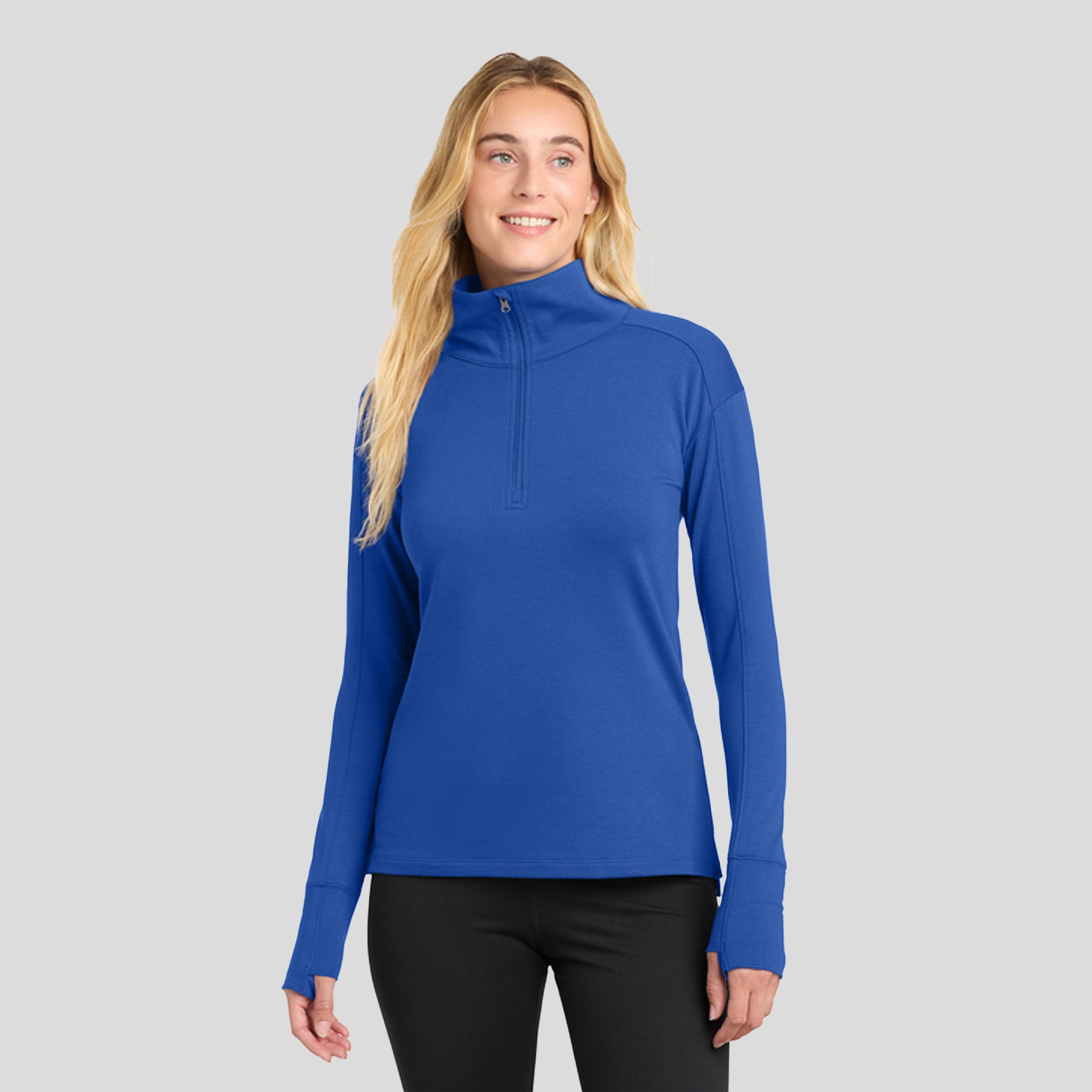 Women's Sport-Wick® Flex Fleece 1/4-Zip | True Royal