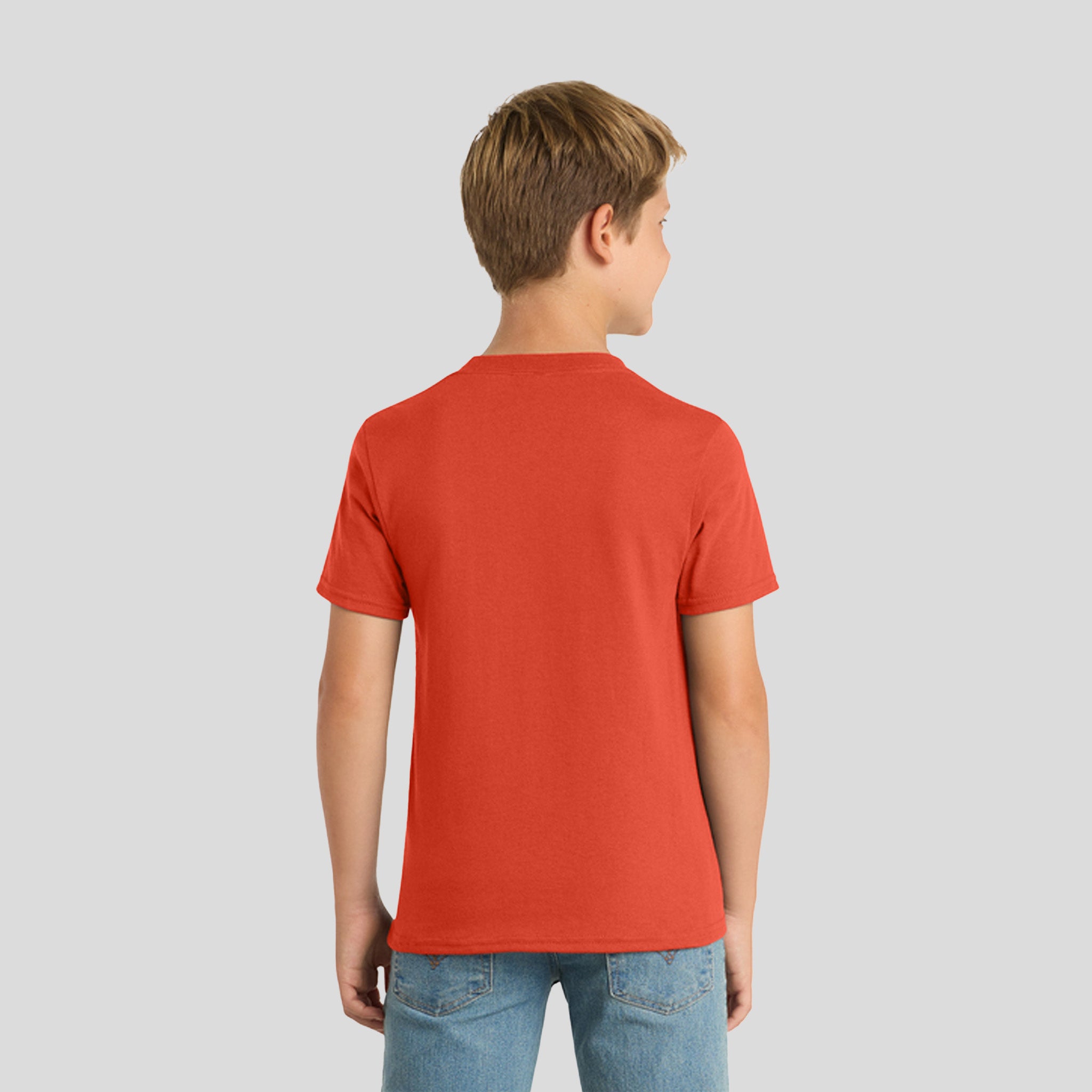 Youth Core Blend Tee | Orange
